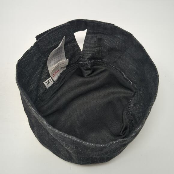 Chef Works Strapback Baseball Cap Black XL Adjustable Cool Vent - Picture 7 of 9